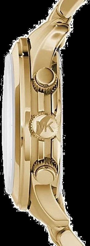 Gros plan sur le cadran bleu de la Michael Kors MK8315