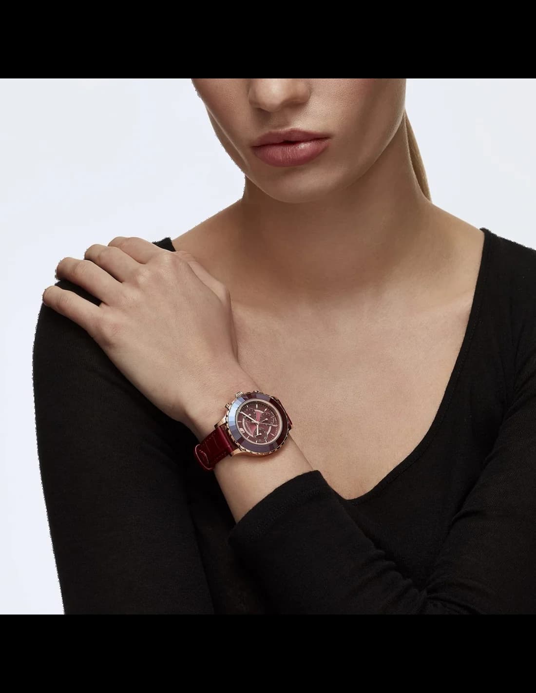 Maillons et fermoir du bracelet cuir, Swarovski 5547642