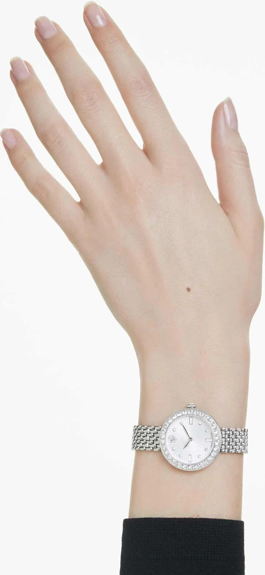 Swarovski Certa 5673022 Stainless Steel Bracelet Watch with Crystal-Set Case vue 9