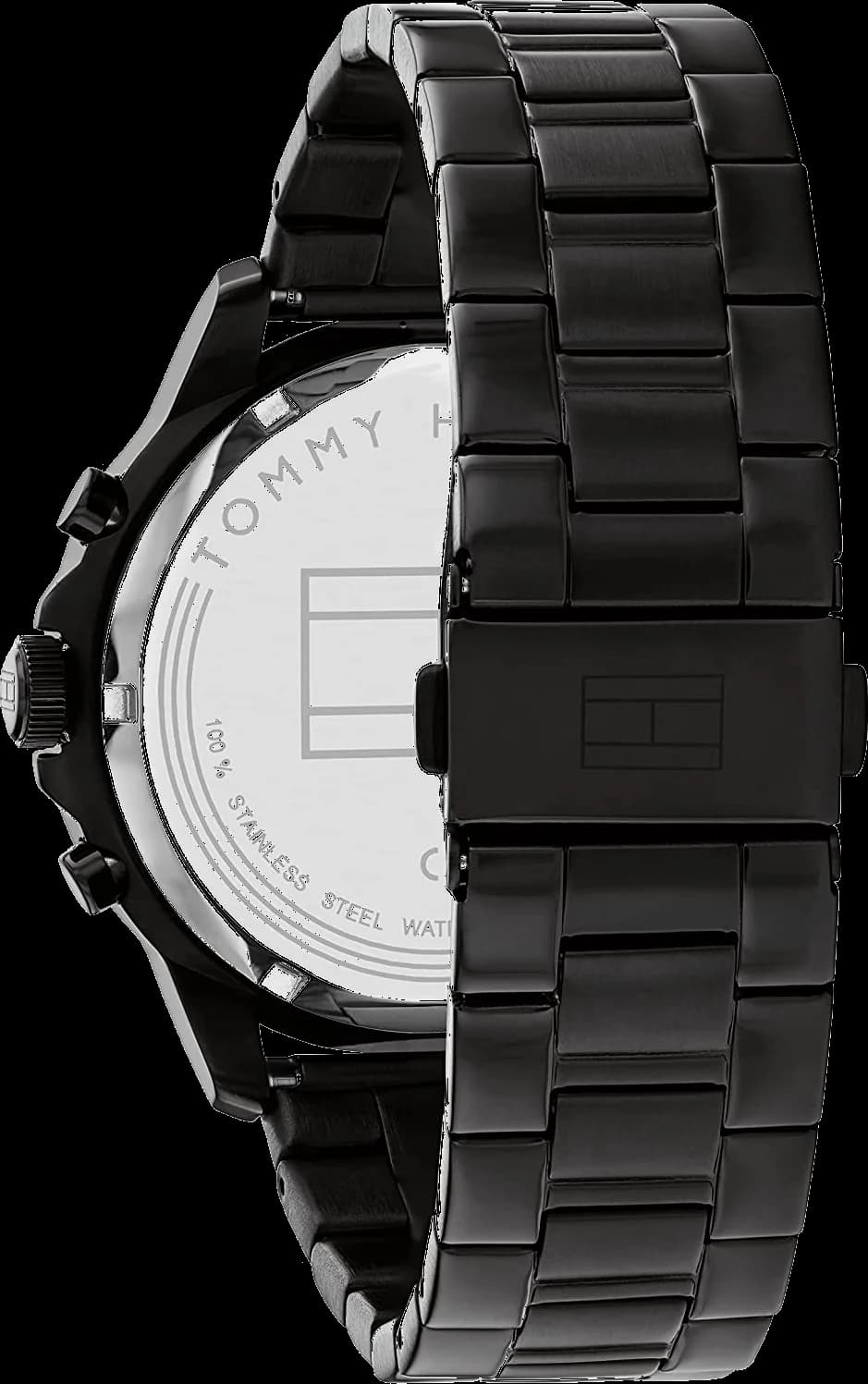 Tommy Hilfiger 1710478 côté fond de boîtier argent