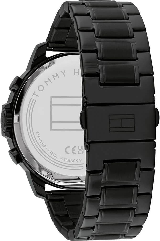 Tommy Hilfiger 1710494 côté fond de boîtier noir