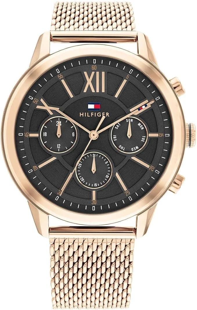Montre Tommy Hilfiger 1710525 homme cadran gris bracelet acier