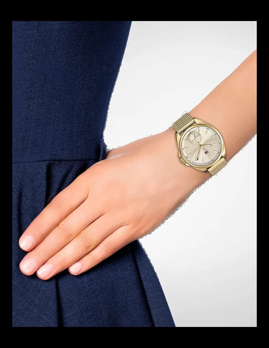 Montre Femme Tommy Hilfiger 1781757 Or Finition Polie vue 3