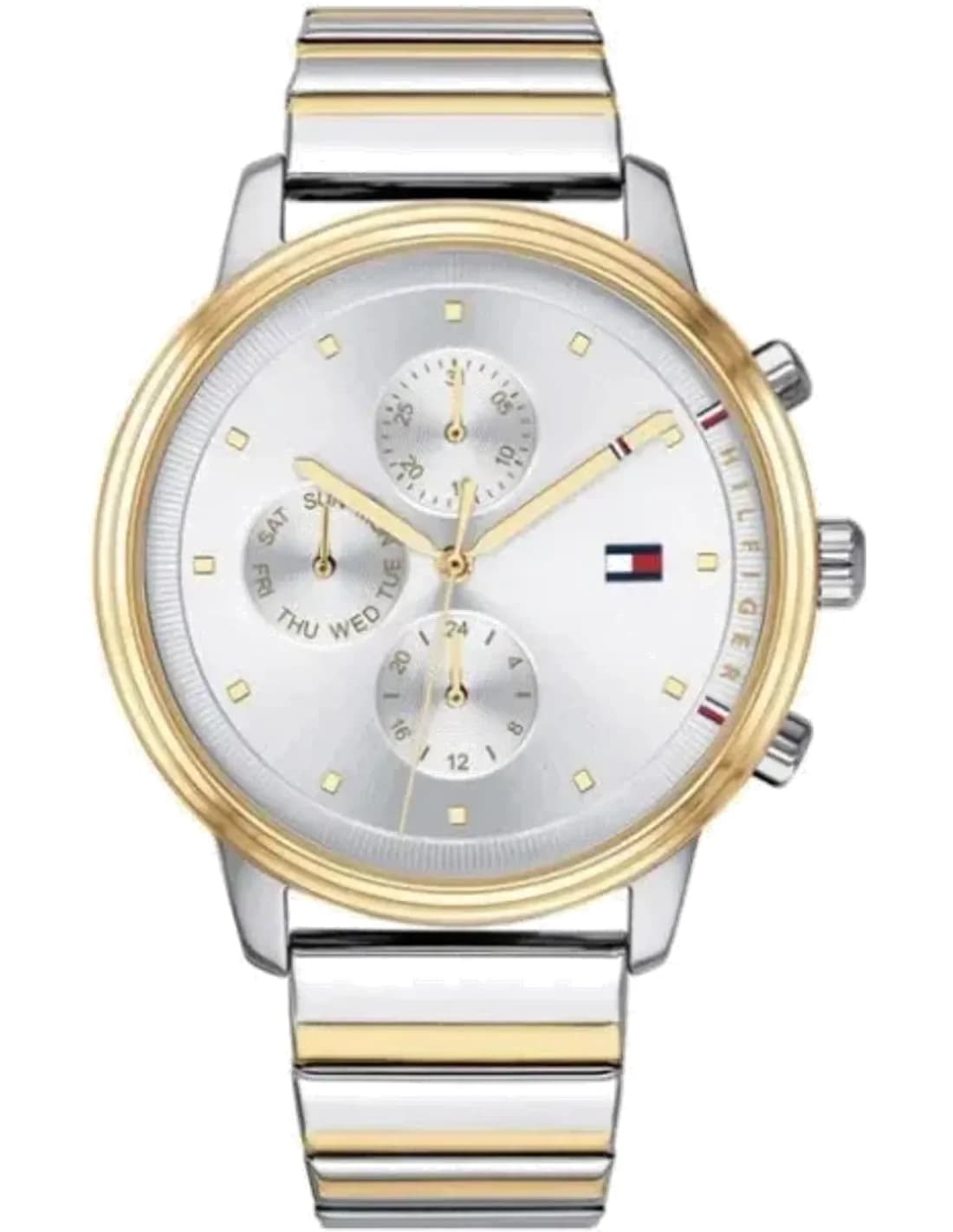 Tommy Hilfiger 1781908 vue de côté, bracelet acier
