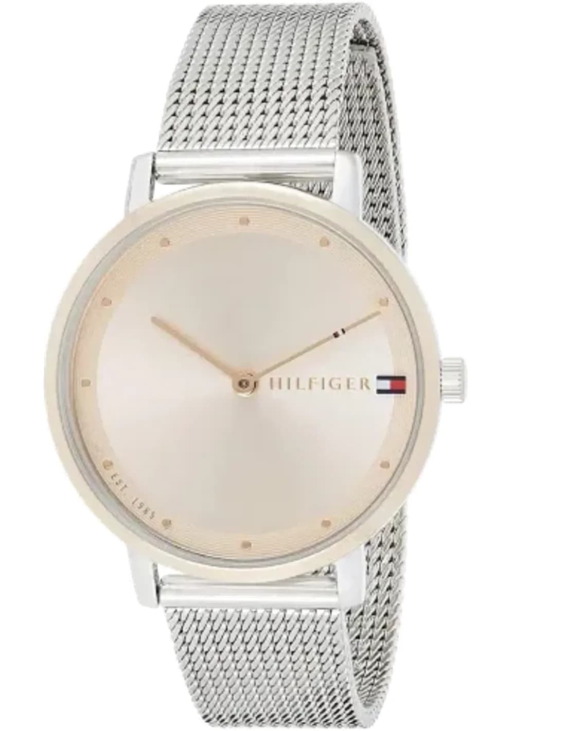 Montre Tommy Hilfiger Pippa 1782151 maille milanaise acier vue 2