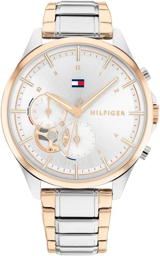 Montre Tommy Hilfiger 1782415 femme cadran argent bracelet acier