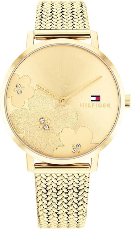 Montre Tommy Hilfiger 1782606 femme cadran or bracelet acier