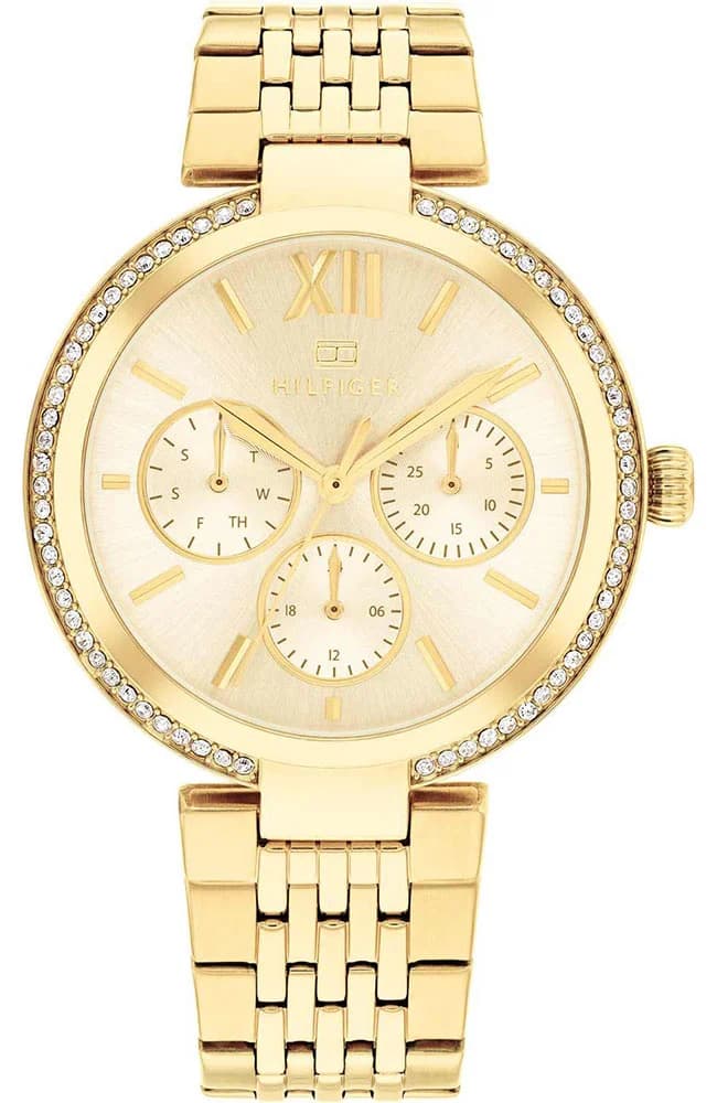 Montre Tommy Hilfiger 1782697 femme cadran or bracelet acier