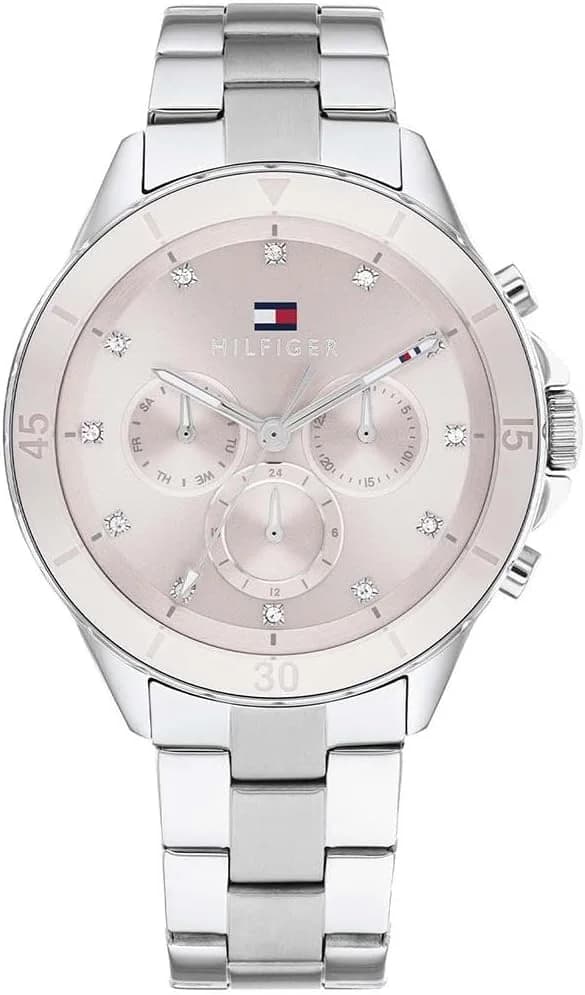 Montre Tommy Hilfiger 1782706 femme cadran rose bracelet acier