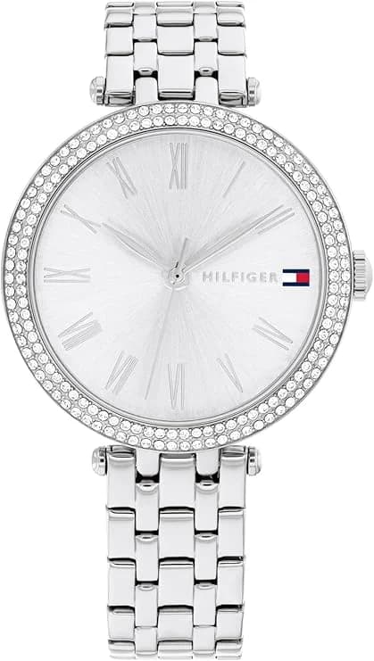 Montre Tommy Hilfiger 1782719 femme cadran argent bracelet acier