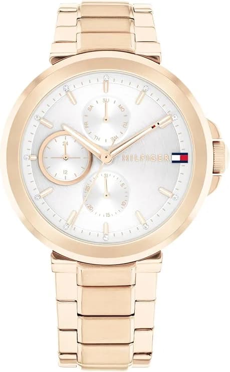 Montre Tommy Hilfiger 1782756 femme cadran argent bracelet acier