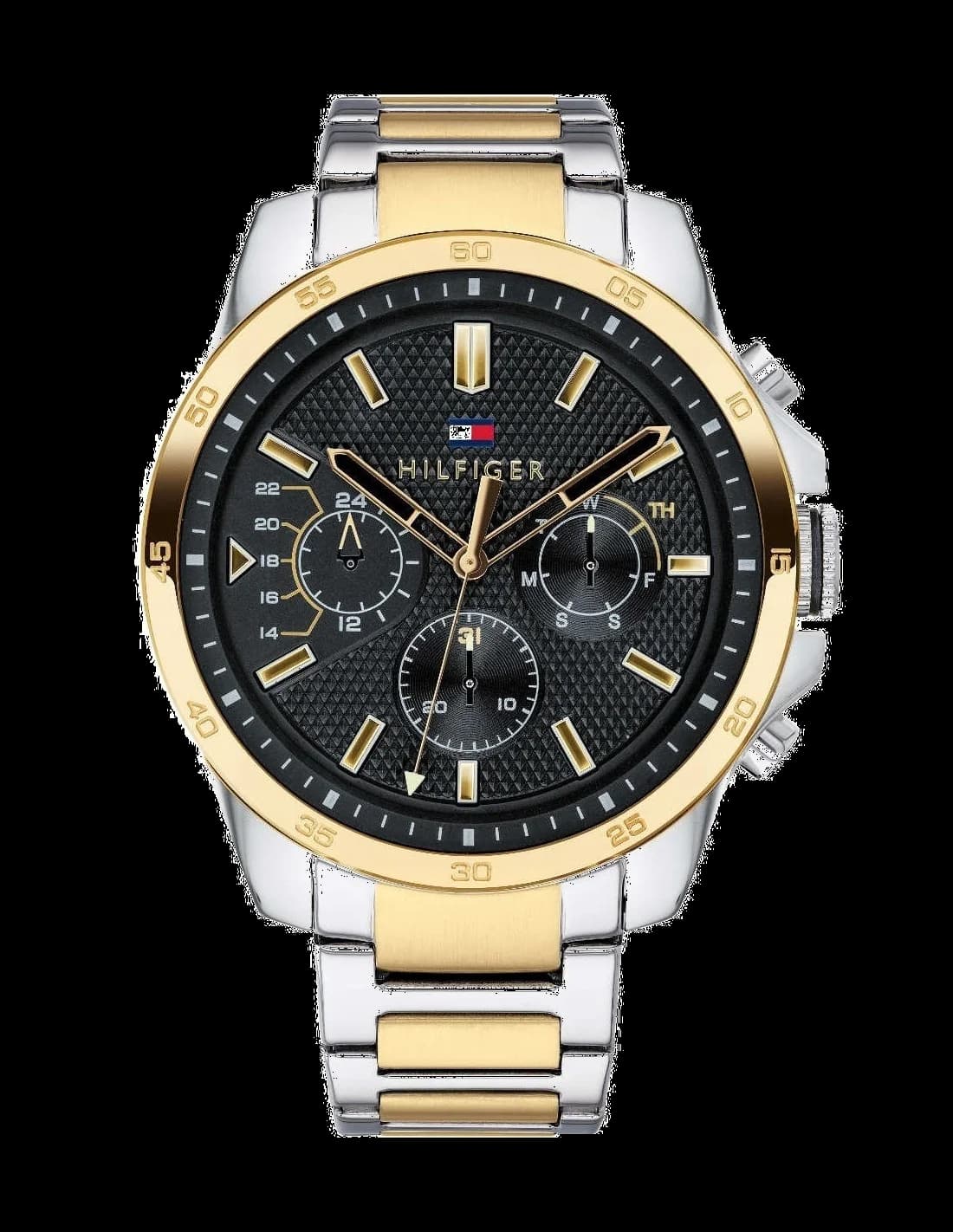 Tommy Hilfiger 1791559 vue de côté, bracelet acier