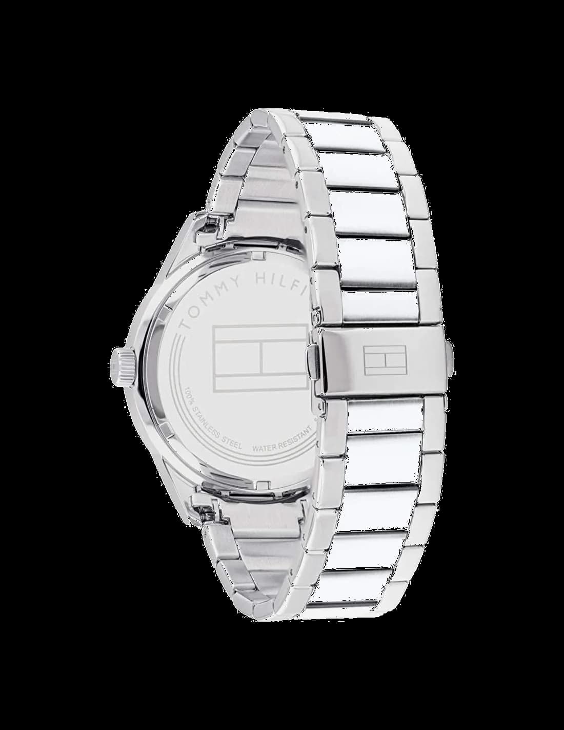 Tommy Hilfiger 1791639 côté fond de boîtier argent