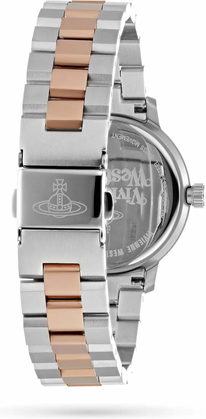 Montre Vivienne Westwood VV152RSSL Acier Bicolore et Cadran Argenté vue 4