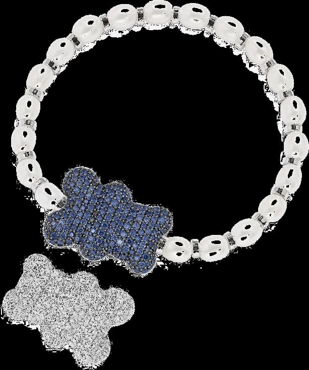 APM Monaco AB5046XKBPL-S montre unisexe, bracelet perles ajustable argent