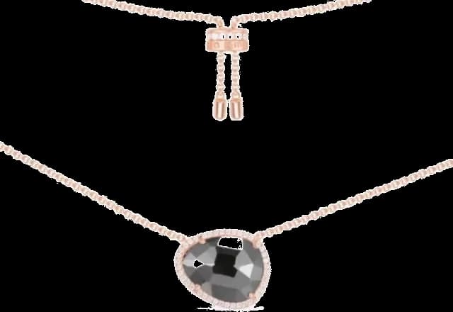 APM Monaco AX027 montre femme, collier ajustable pendentif anneau serti argent 925