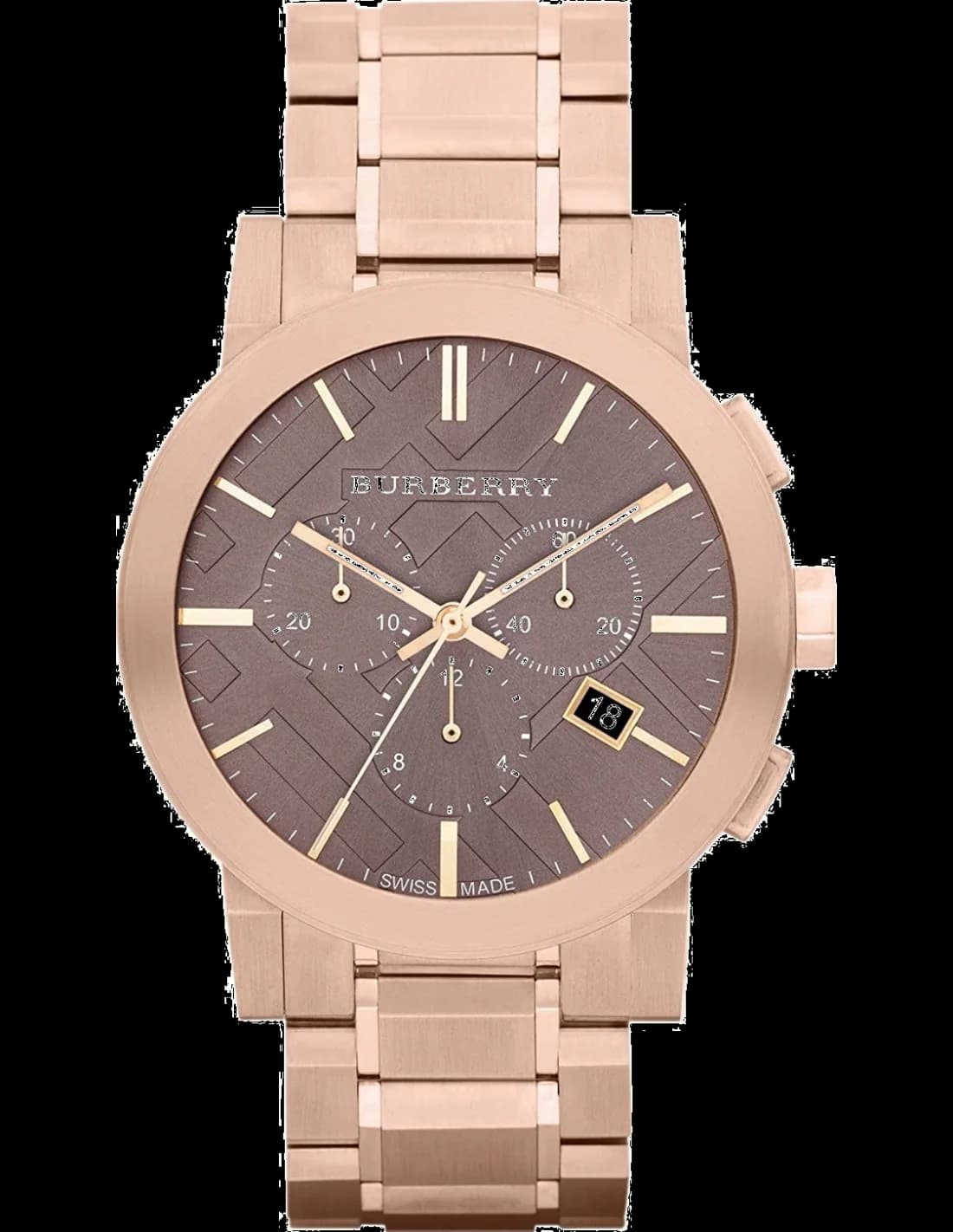 Burberry BU9353 montre homme, chronographe sport chic