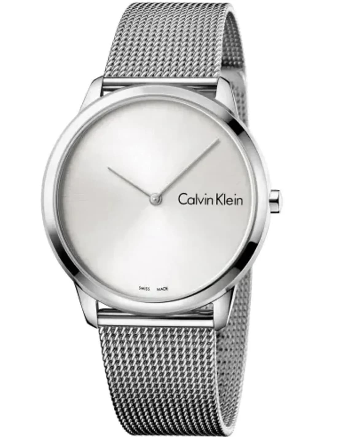 Calvin Klein K3M211Y6 Silver Milanese maille milanaise Watch