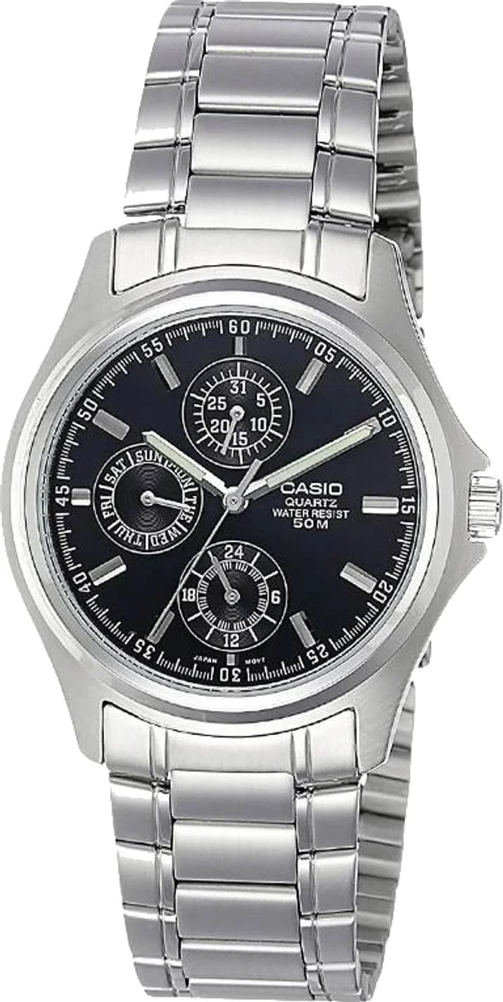 Montre Homme Casio MTP-1246D-1AVDF Argent