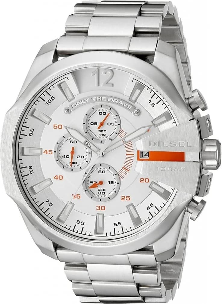 Montre Diesel DZ4328 homme cadran gris bracelet acier