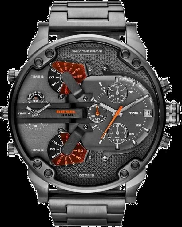 Diesel DZ7315 montre homme, au cadran anthracite et chronographe