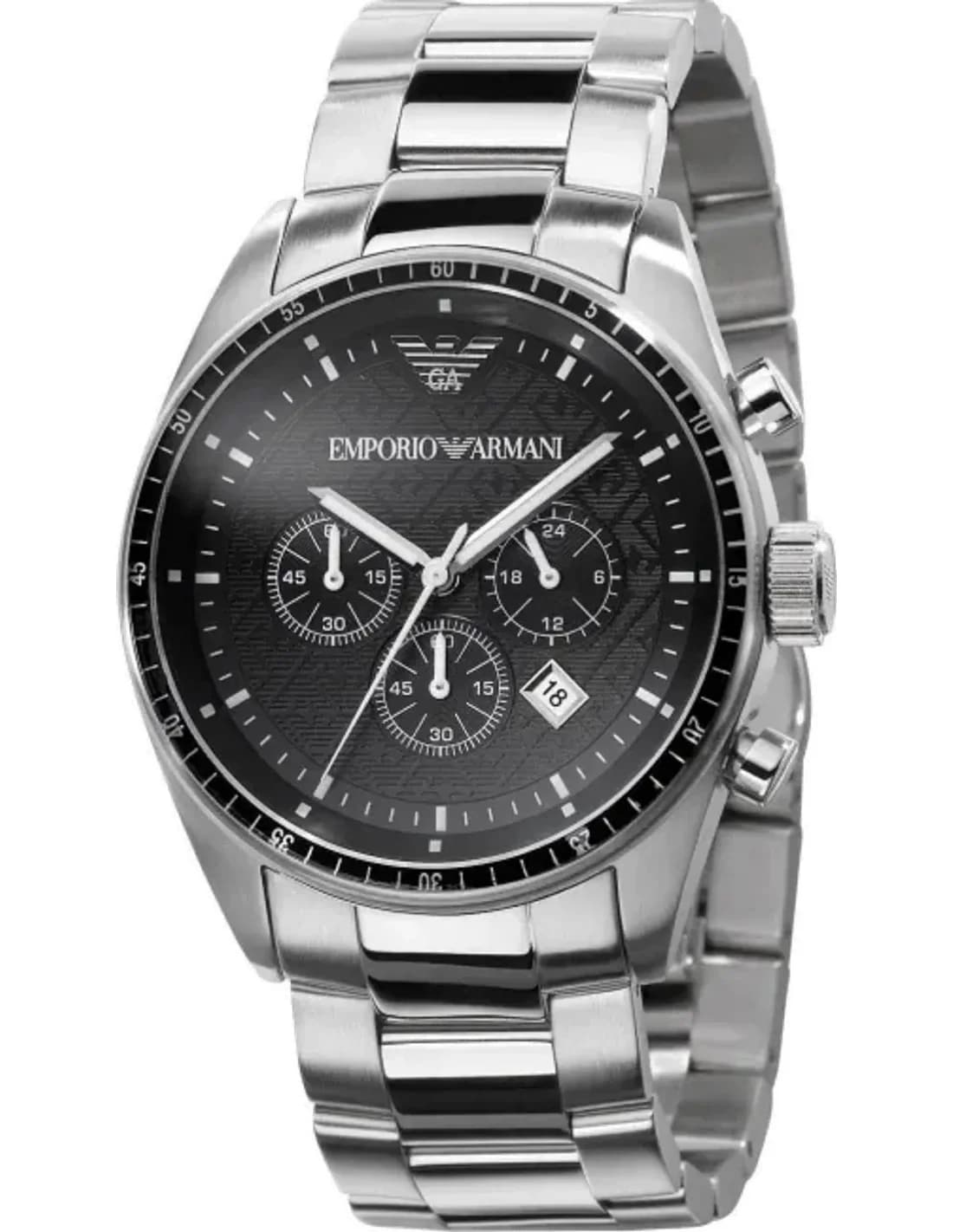 Montre Homme Emporio Armani AR0585 en Acier Inoxydable Sportivo