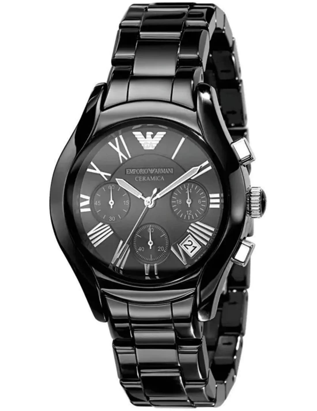 Emporio Armani AR1401 Ceramic Black Men's Watch
