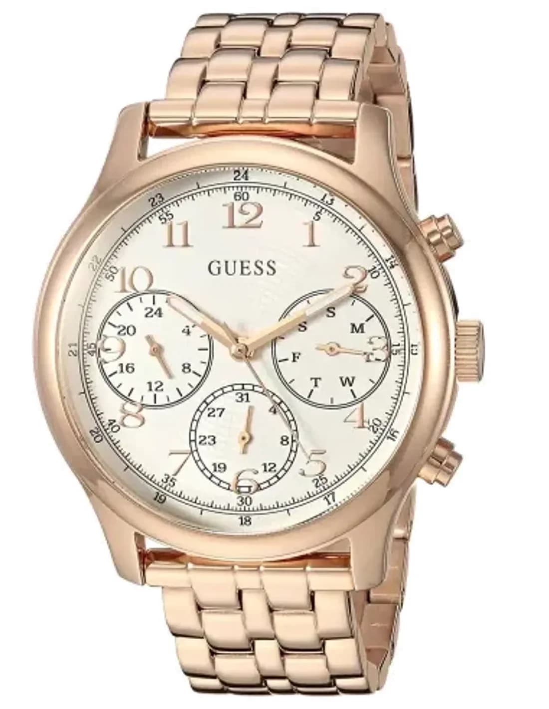 Montre Femme Guess W1018L3 Taylor en Acier Rose Gold et Cristaux