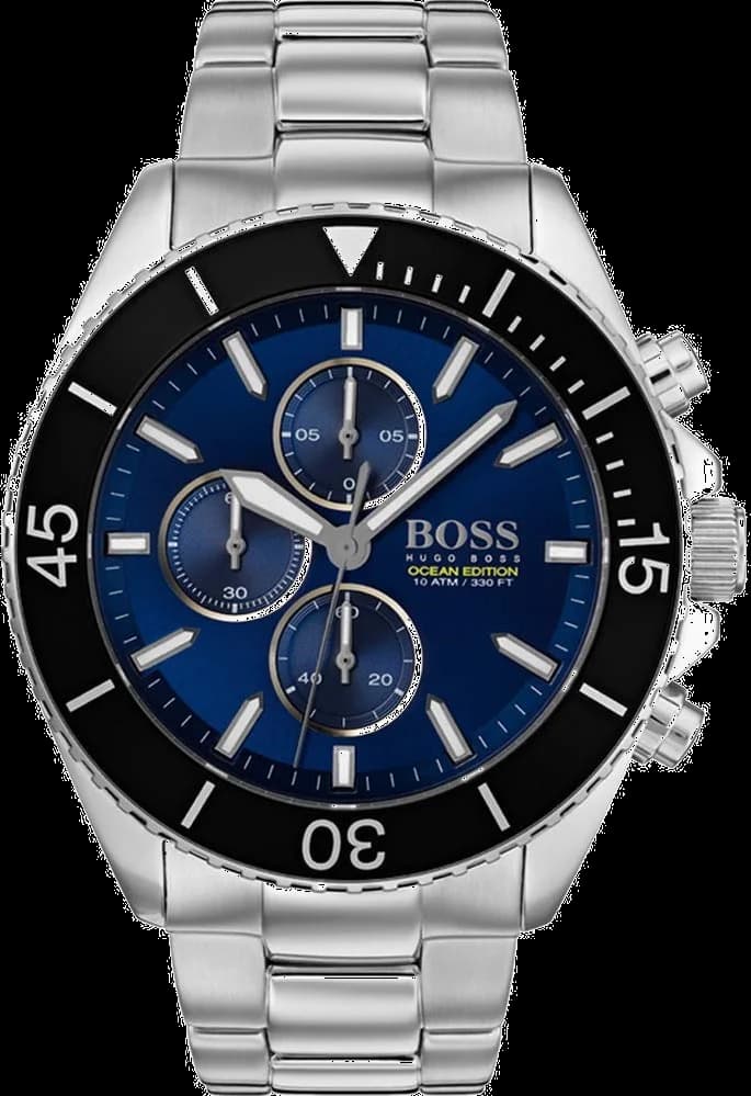 Hugo Boss 1513704 montre homme, mouvement quartz avec cadran bleu
