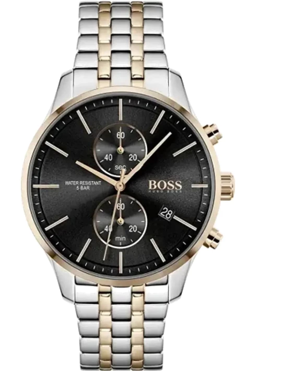 Men's watch Hugo Boss Associate 1513840 two-tone chronograph