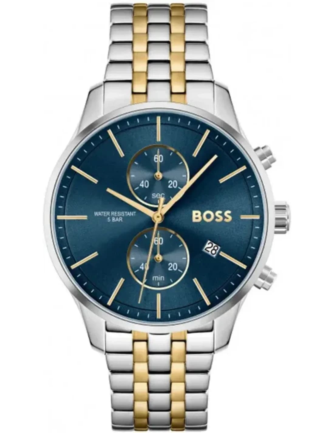 Men's Watch Hugo Boss Associate 1513976 Chronograph Blue Dial