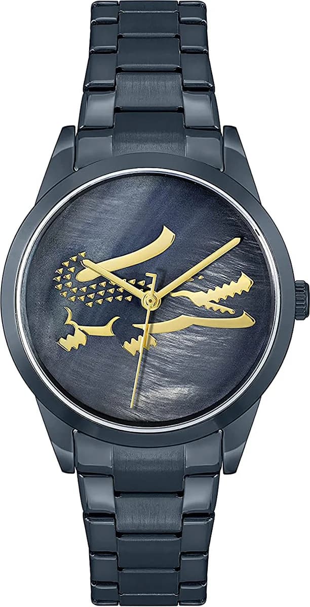 Lacoste 2001215 montre femme, cadranbleunacré, bracelet acier