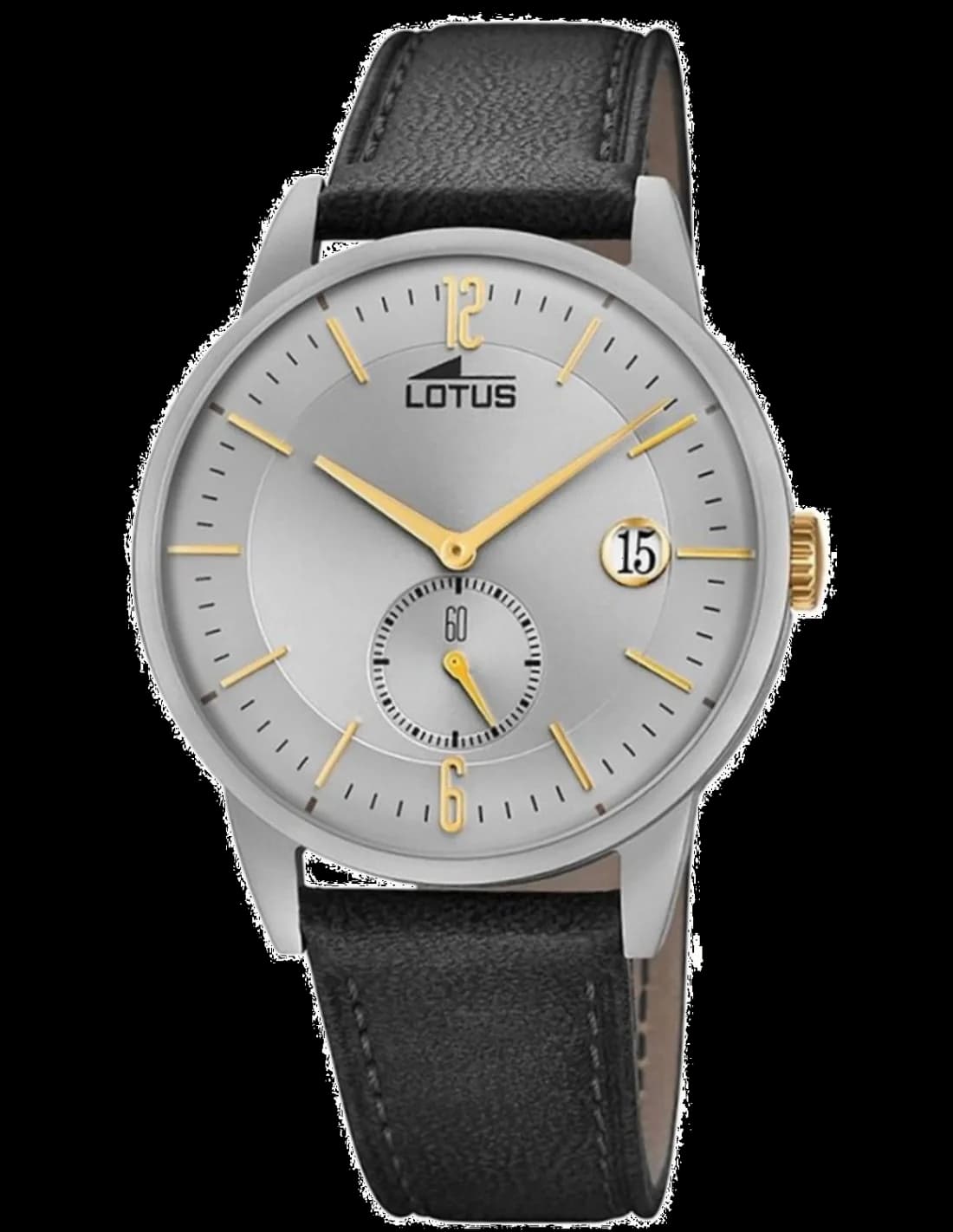 Lotus L18361/1 montre homme, cadran gris sur bracelet cuir