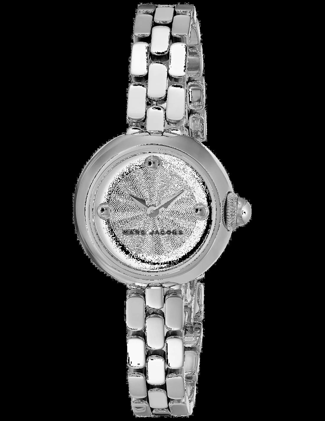 Marc Jacobs MJ3456 montre femme, cadran blanc sur bracelet acier
