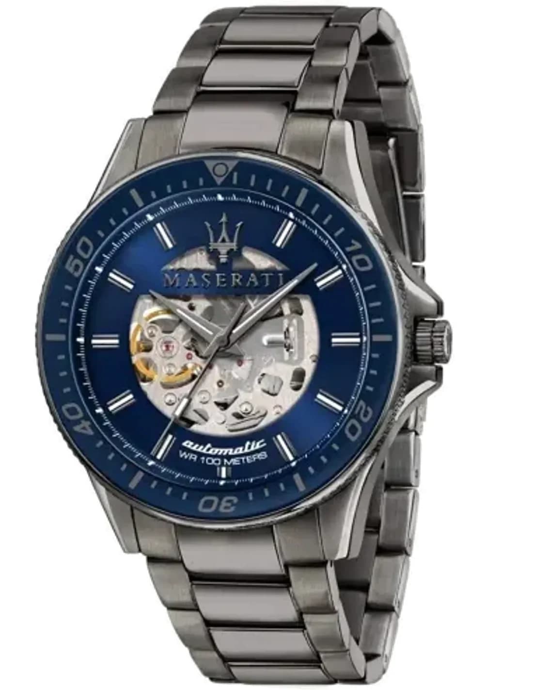 Maserati Sfida R8823140001 Men's Watch Automatic Skeleton Dial