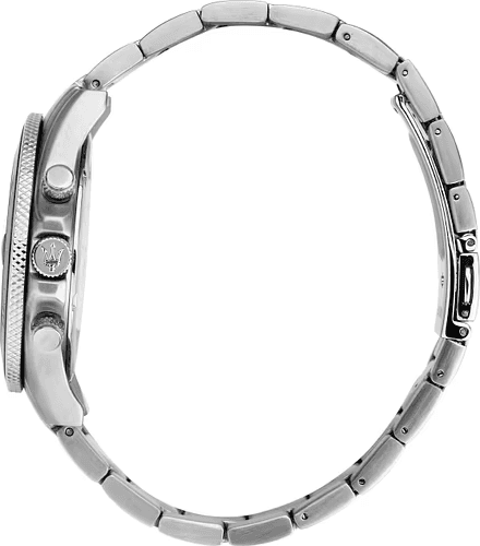 Show Maserati R8873600009 in Silver Steel and Blue Dial vue 3