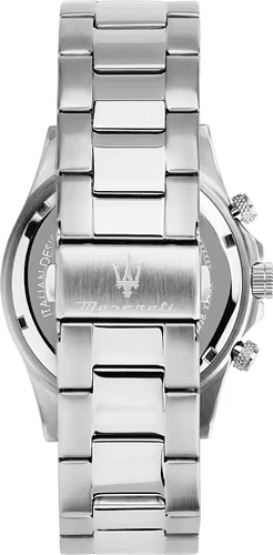 Show Maserati R8873600009 in Silver Steel and Blue Dial vue 4