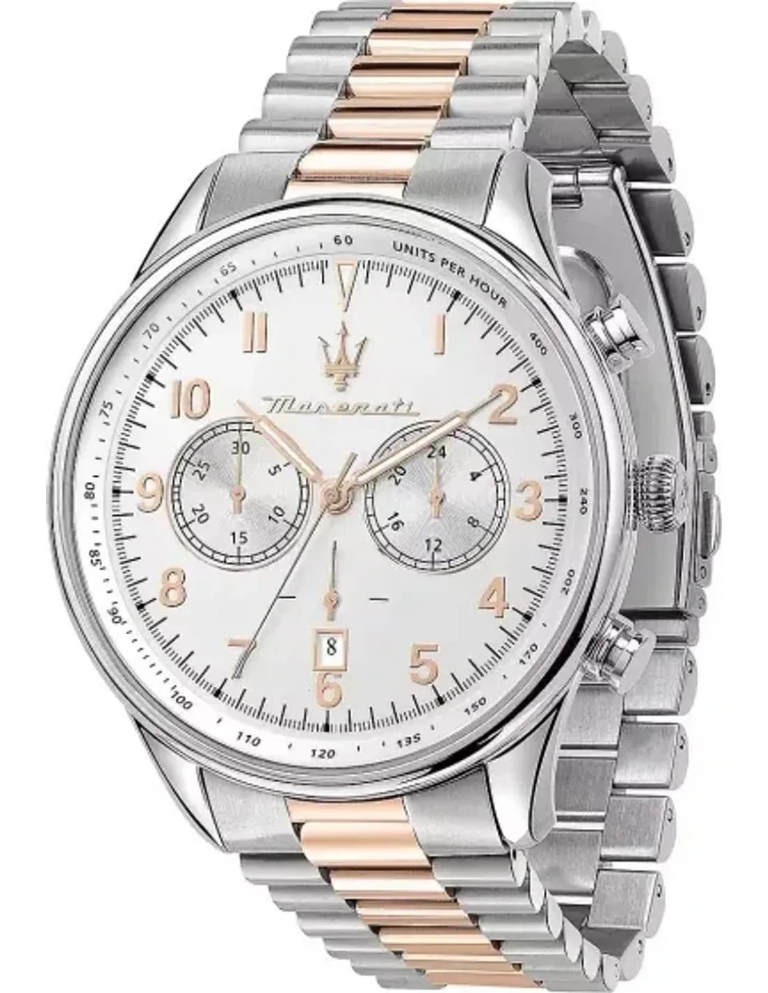 Maserati Tradizione Chronograph Men's Watch Steel Strap
