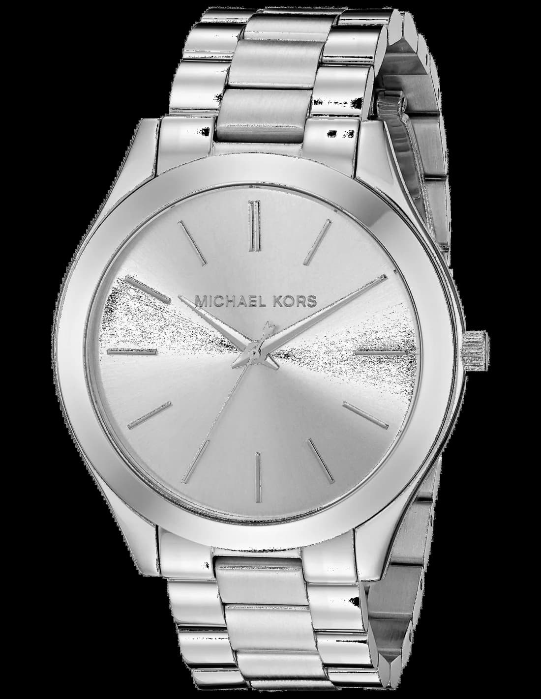 Michael Kors MK3178 montre femme, cadran argenté bracelet acier argenté