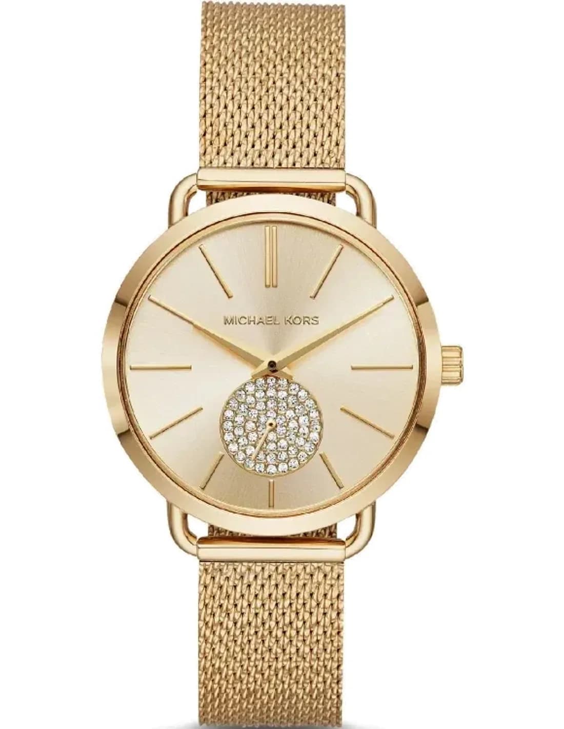 Montre Michael Kors MK3844 Portia en Acier Argenté et maille milanaise