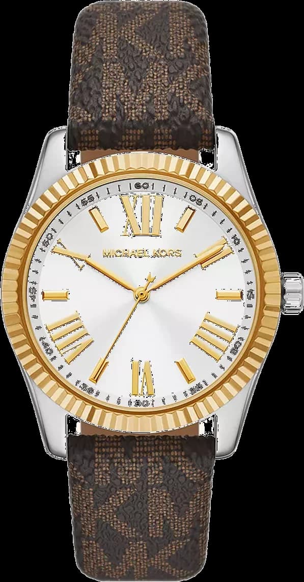 Michael Kors MK4745 montre femme, cadran nacré, acier bicolore