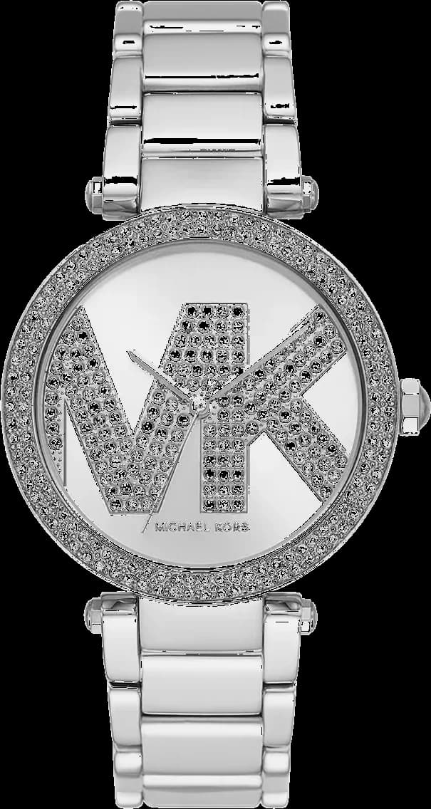 Michael Kors MK6658 montre, cadran argenté, acier inoxydable