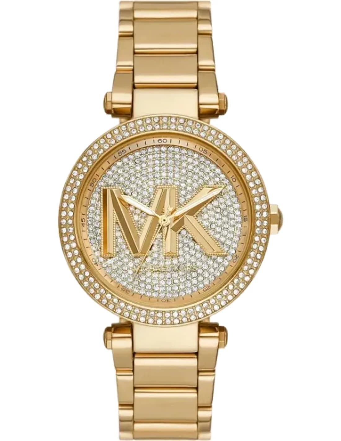 Michael Kors Parker MK7283 watch with gold-tone stainless steel bracelet