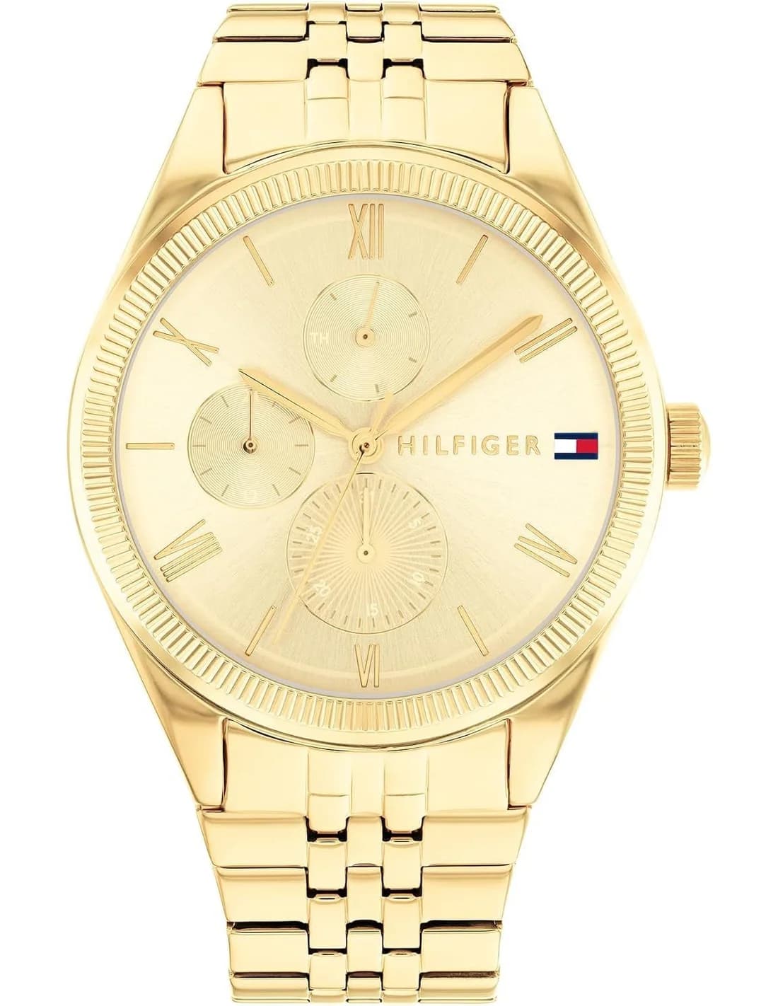 Montre Femme Tommy Hilfiger Sienna 1782592 cadran champagne bracelet doré