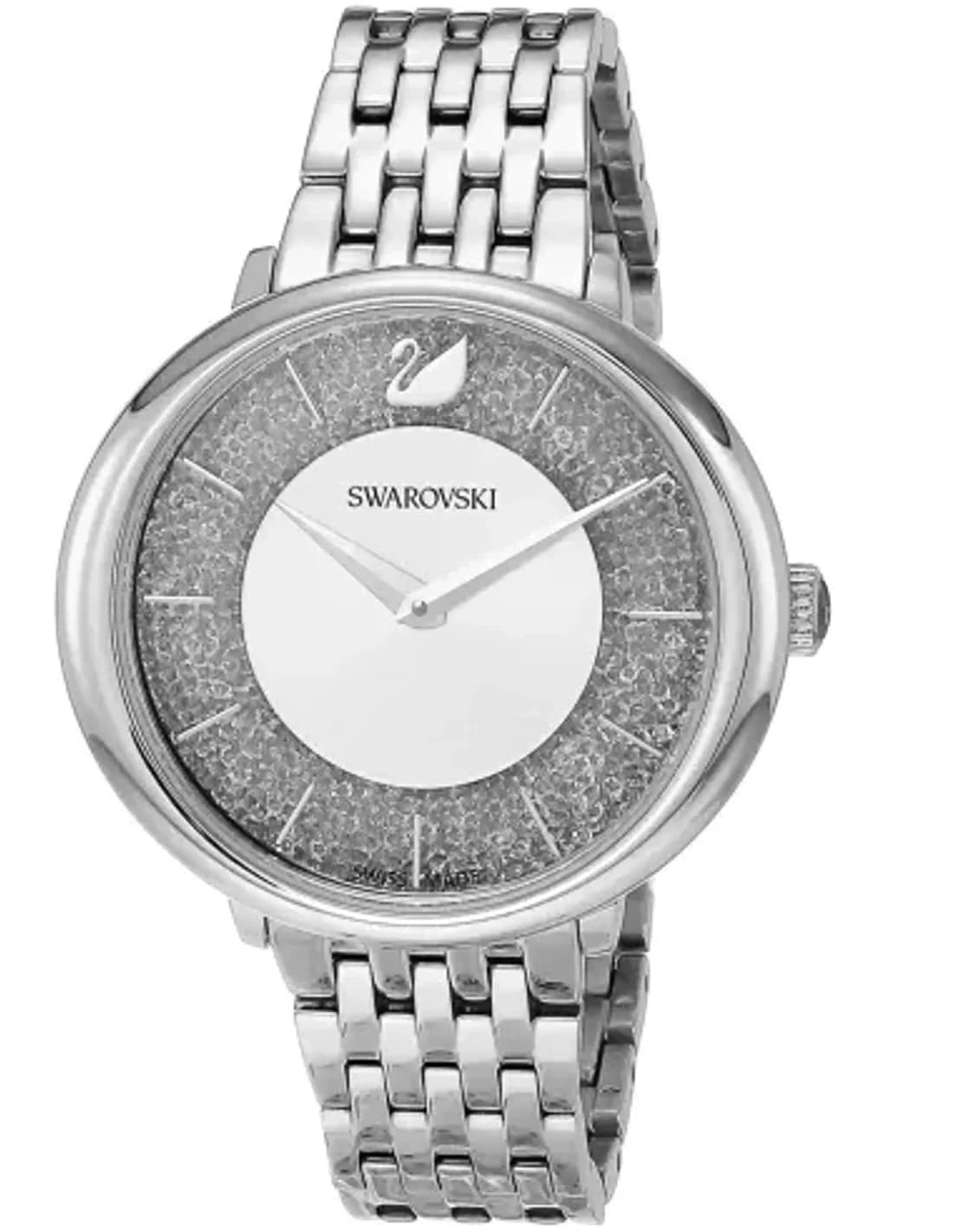 Montre Femme Swarovski 5544583 Crystalline Chic en Acier et Cristaux