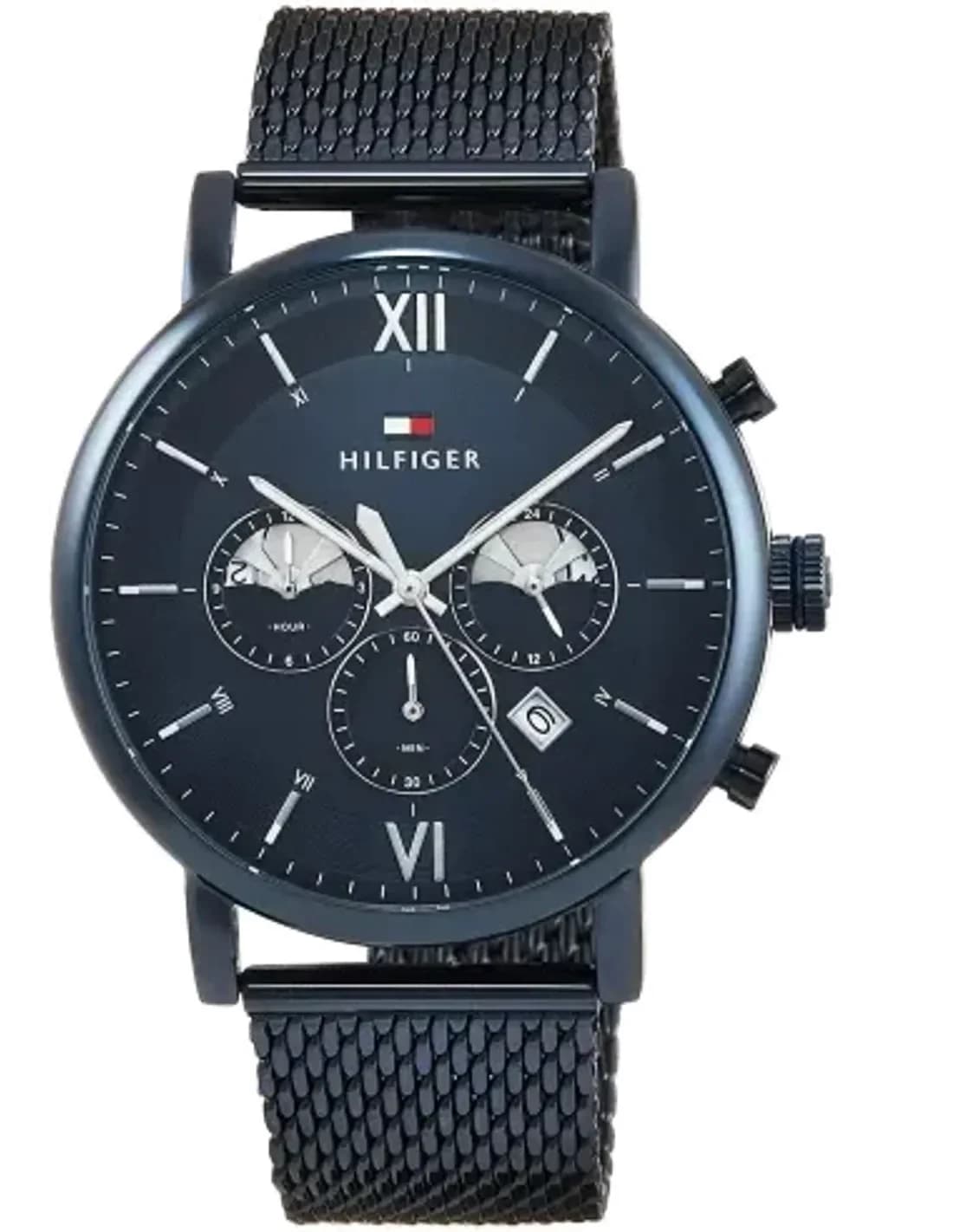 Men's Watch Tommy Hilfiger Evan 1710397 in Steel with Multi-function Dial