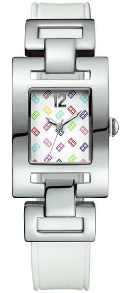 Tommy Hilfiger 1781066 montre femme, cadran multicolore, bracelet silicone