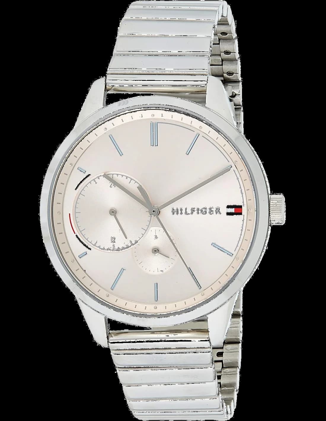 Tommy Hilfiger 1782020 montre femme, cadran rose, bracelet acier inoxydable