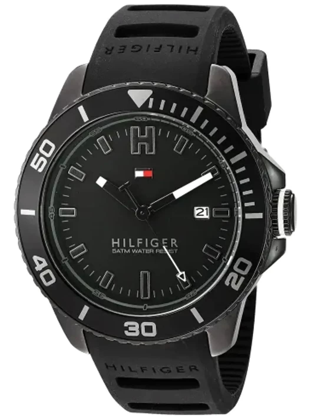 Tommy Hilfiger 1791265 Black Satin Finish Watch