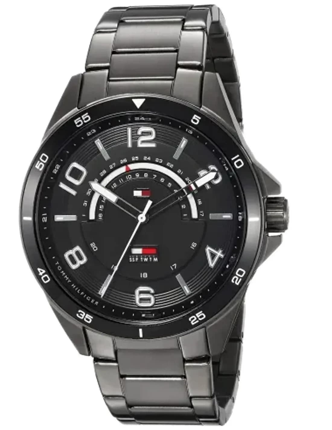 Tommy Hilfiger 1791393 Black Steel Sport Watch